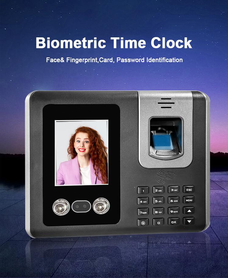 Cloud-Based <b>Employee Time Clock</b> Software with Wi-Fi <b>Fingerprint</b> ...