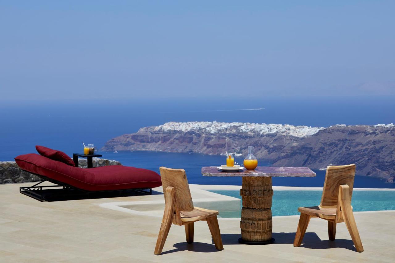 Villa Luna di Miele Cavalieros con Piscina Privata Riscaldata e Vista Caldera