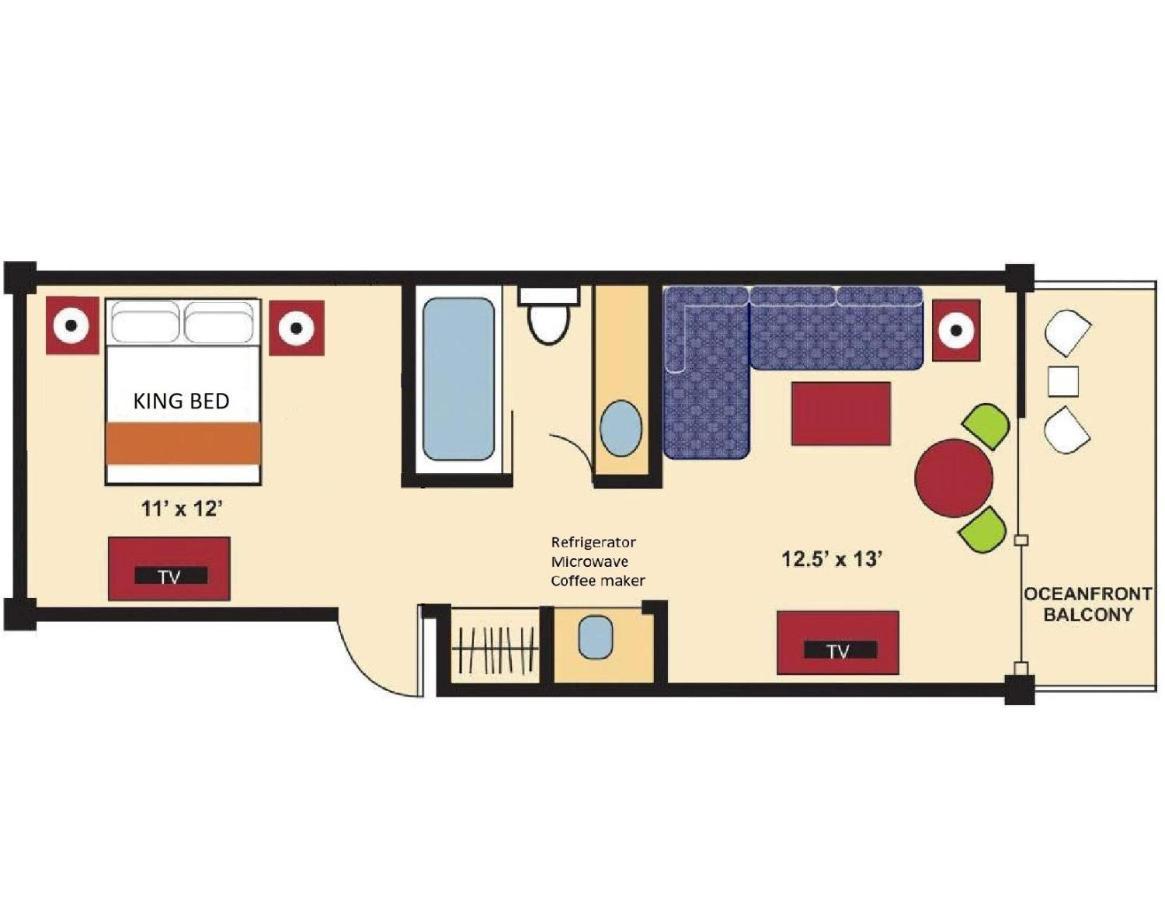 King Suite Ocean Front Non-Smoking