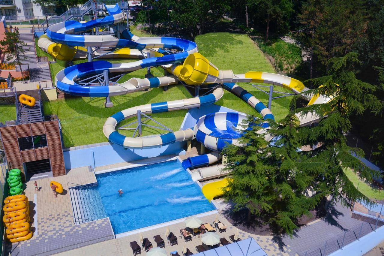 Economy Doppelzimmer - kostenfreier Zugang zum Aquapark und zum Strand.