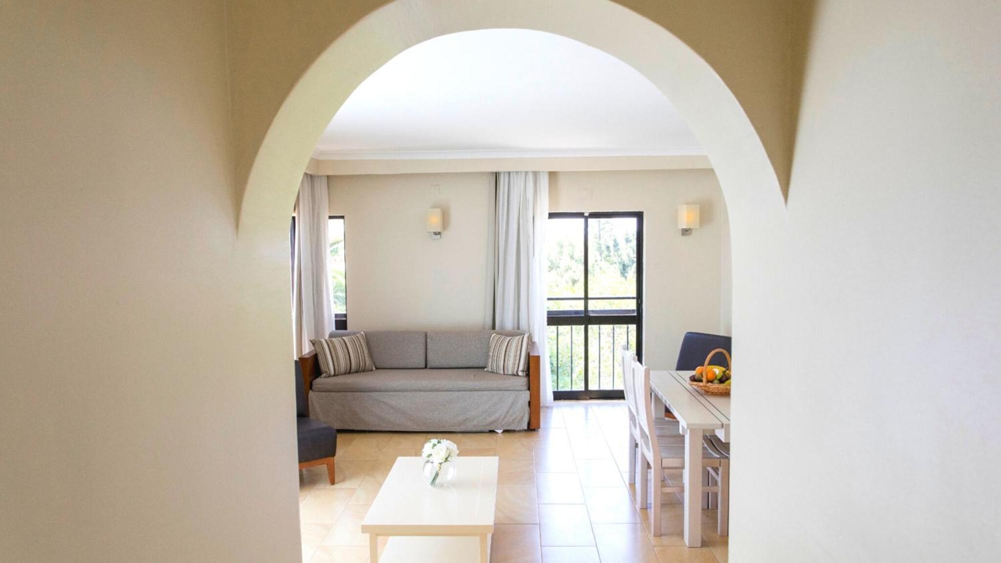 Apartment mit 1 Schlafzimmer und Gartenblick