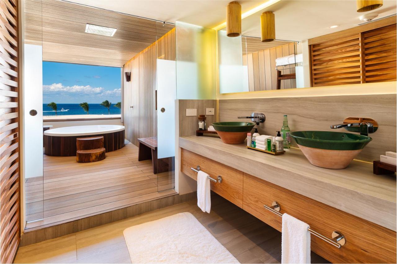 Suite mit 2 Schlafzimmern mit 1 Kingsize-Bett und 2 Doppelbetten - Meerblick