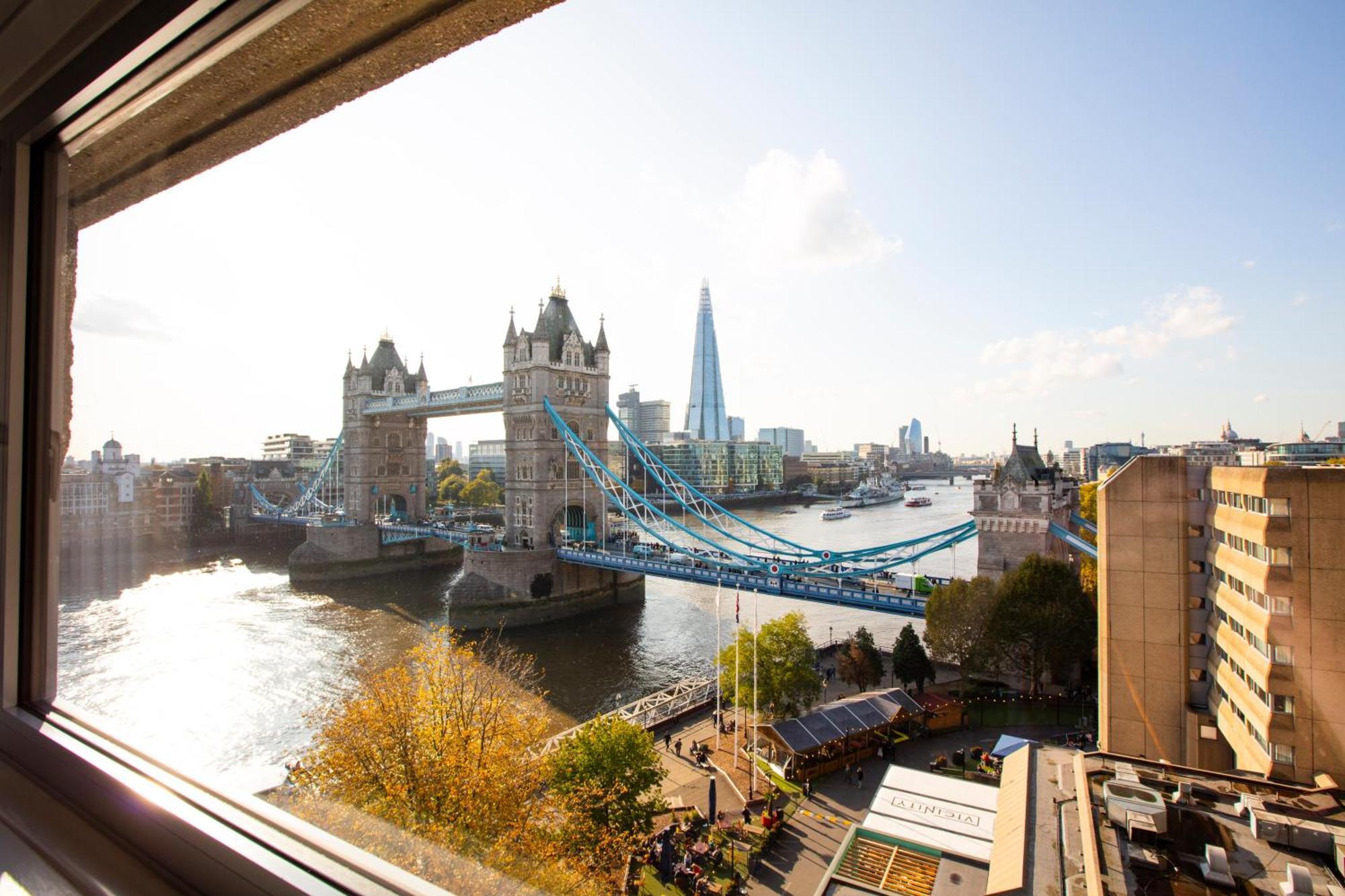 Executive Zweibettzimmer mit Blick auf die Brücke