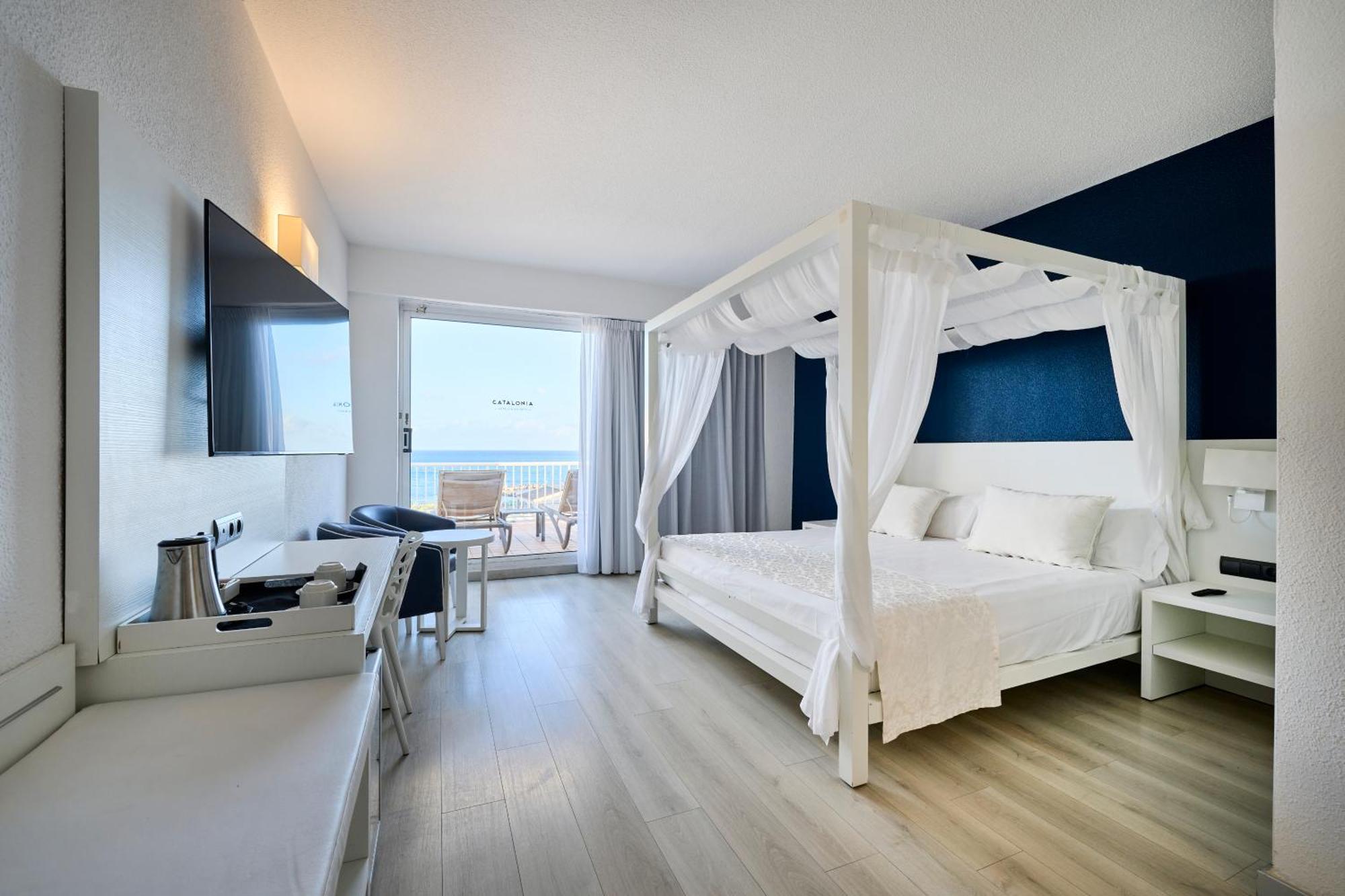 Honeymoon Tweepersoonskamer met Terras en Panoramisch Uitzicht op Zee