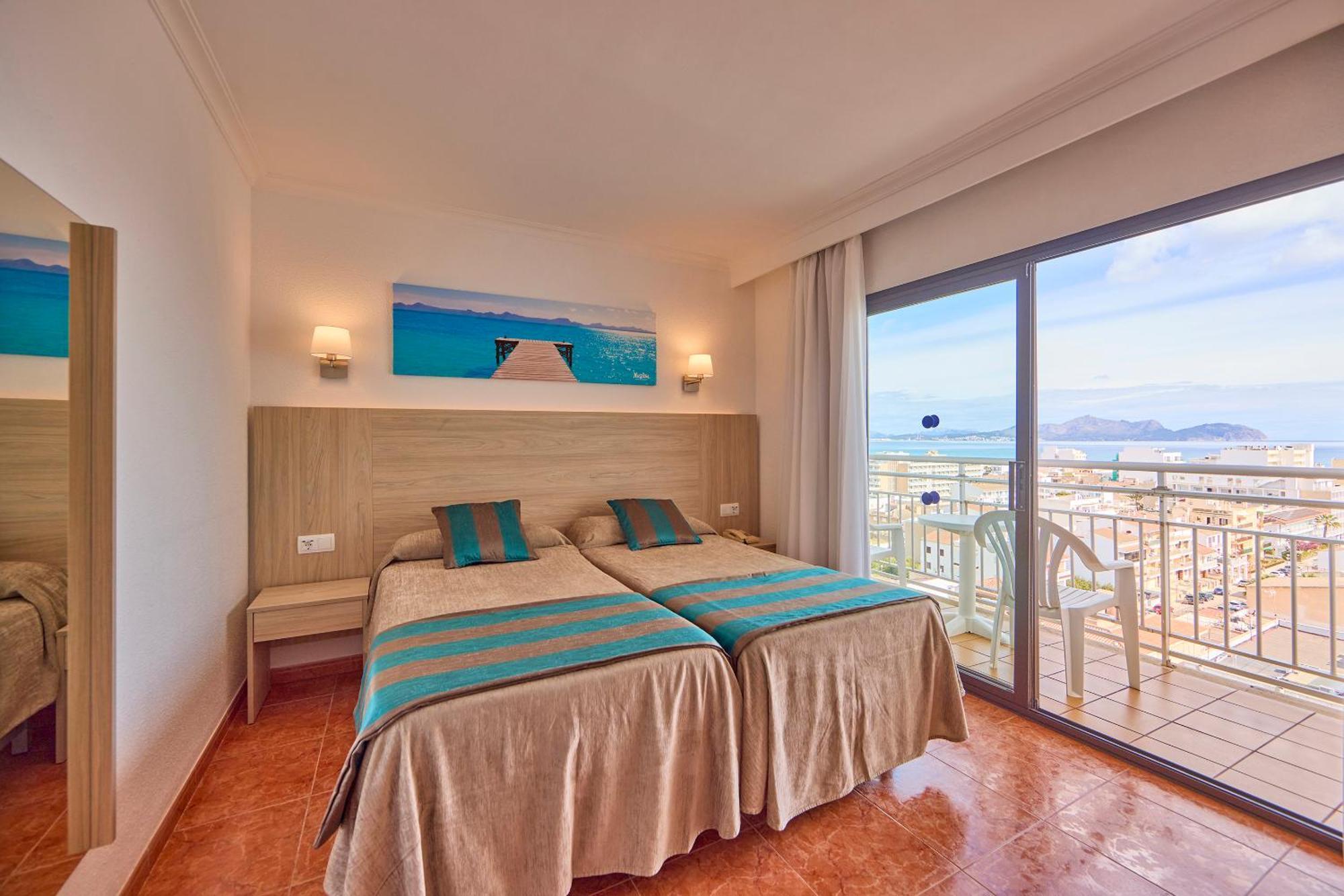 Quarto Duplo com Vista do Mar