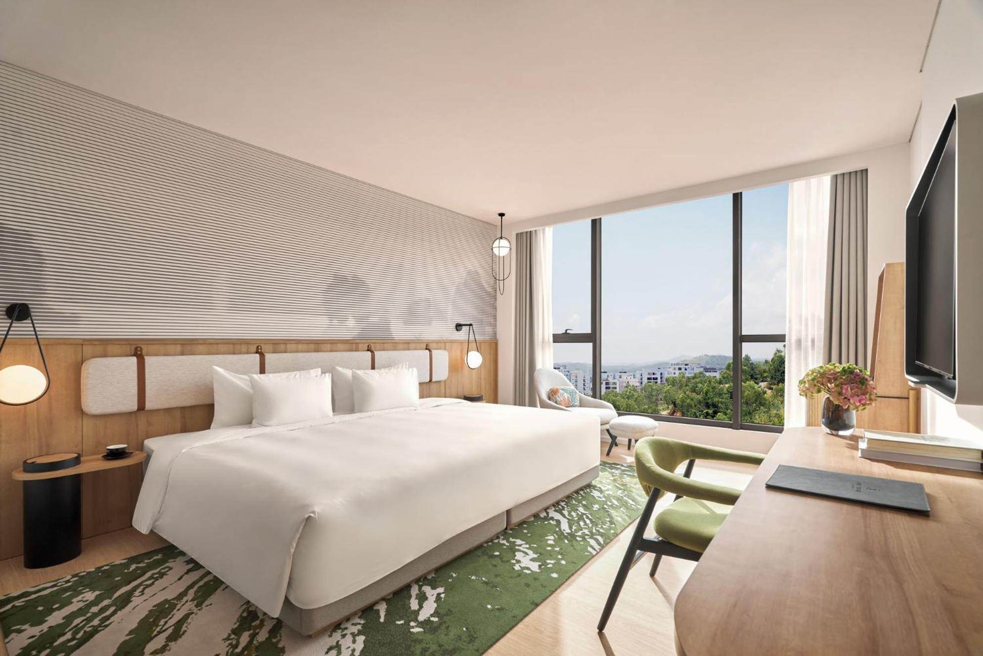 Deluxe Zimmer mit Kingsize-Bett