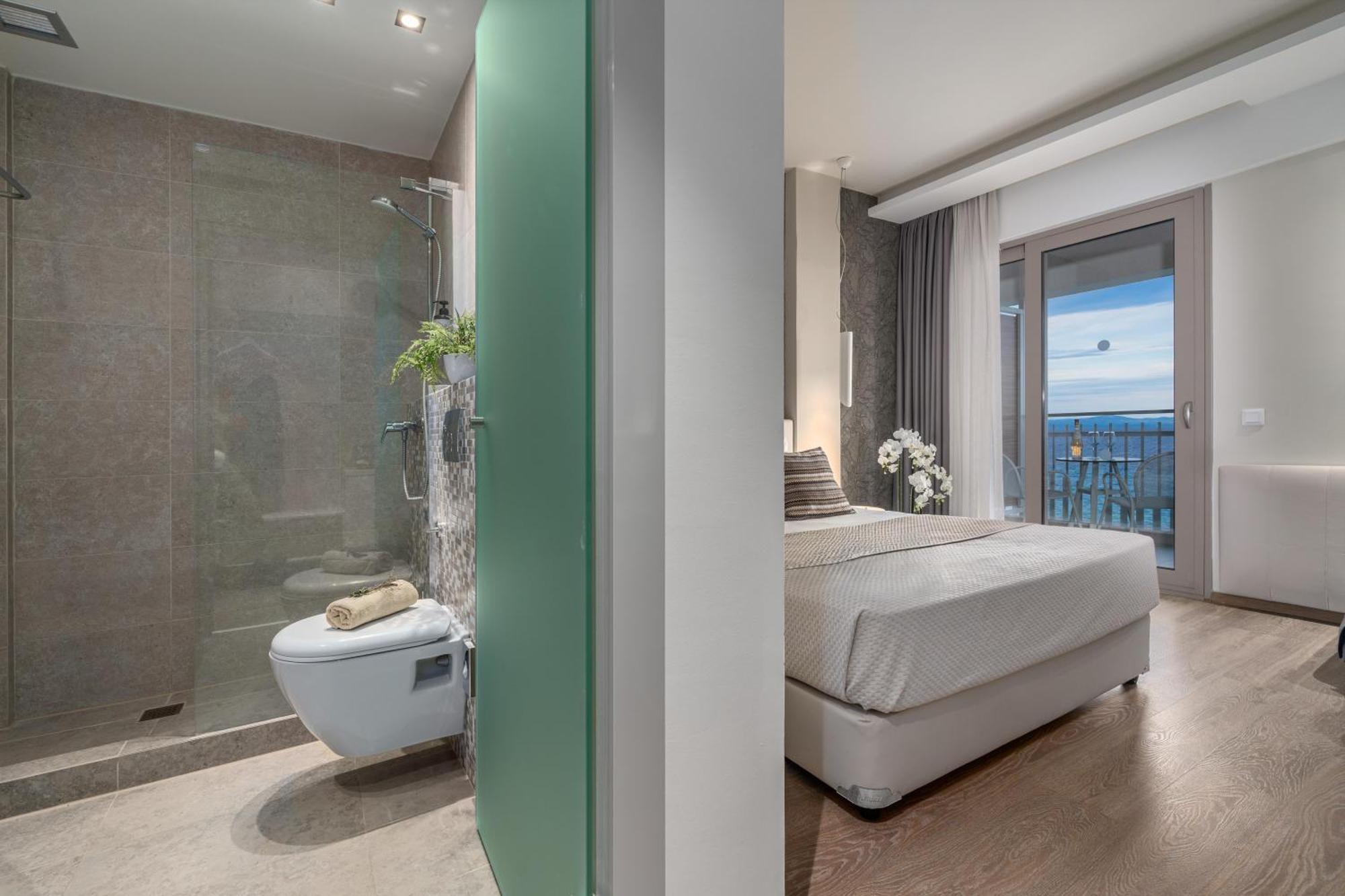 Premium Tweepersoonskamer met 1 of 2 Bedden - aan Zee