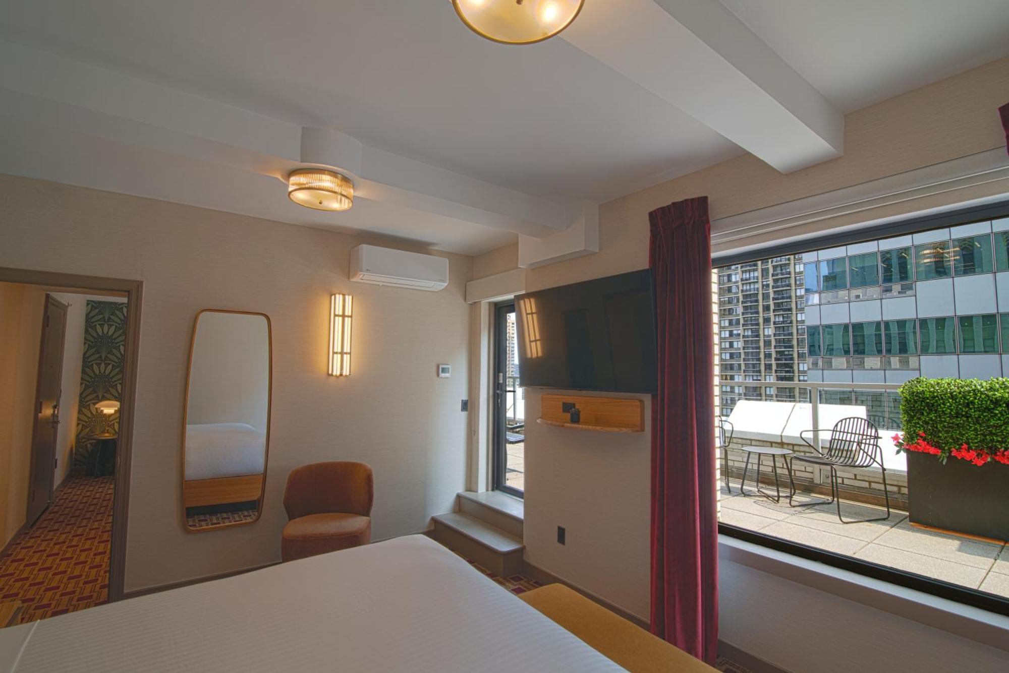 Marquee Suite met 1 Kingsize Bed en Terras