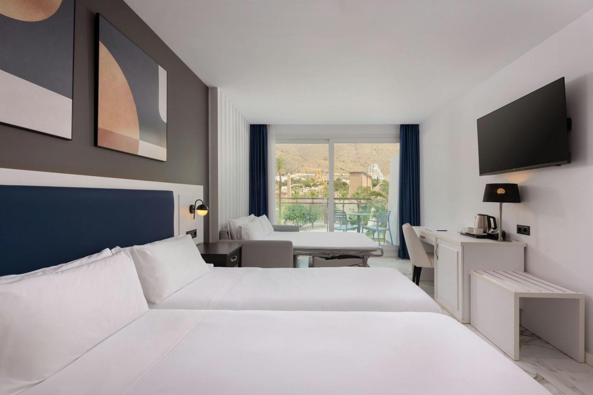 Twin Room Sofa Bed Balcony Mountain View