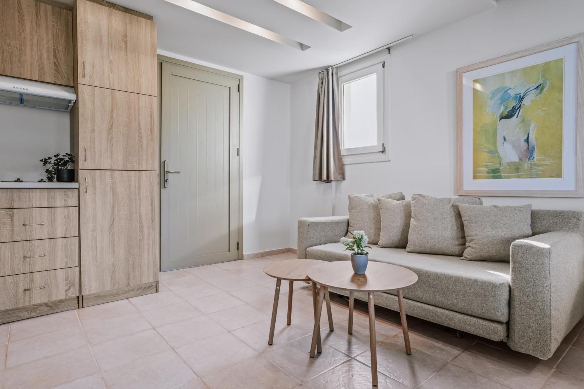 Deluxe Apartment mit 2 Schlafzimmern und Gartenblick