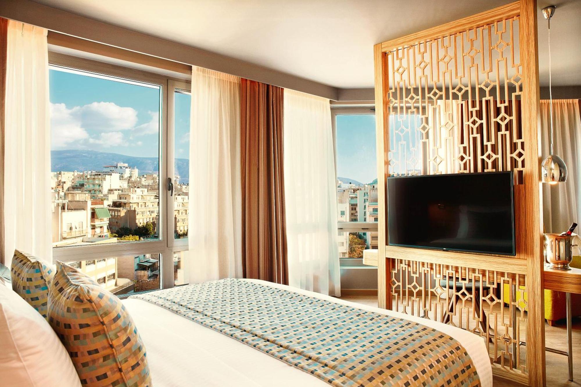 Junior Suite met uitzicht op Akropolis