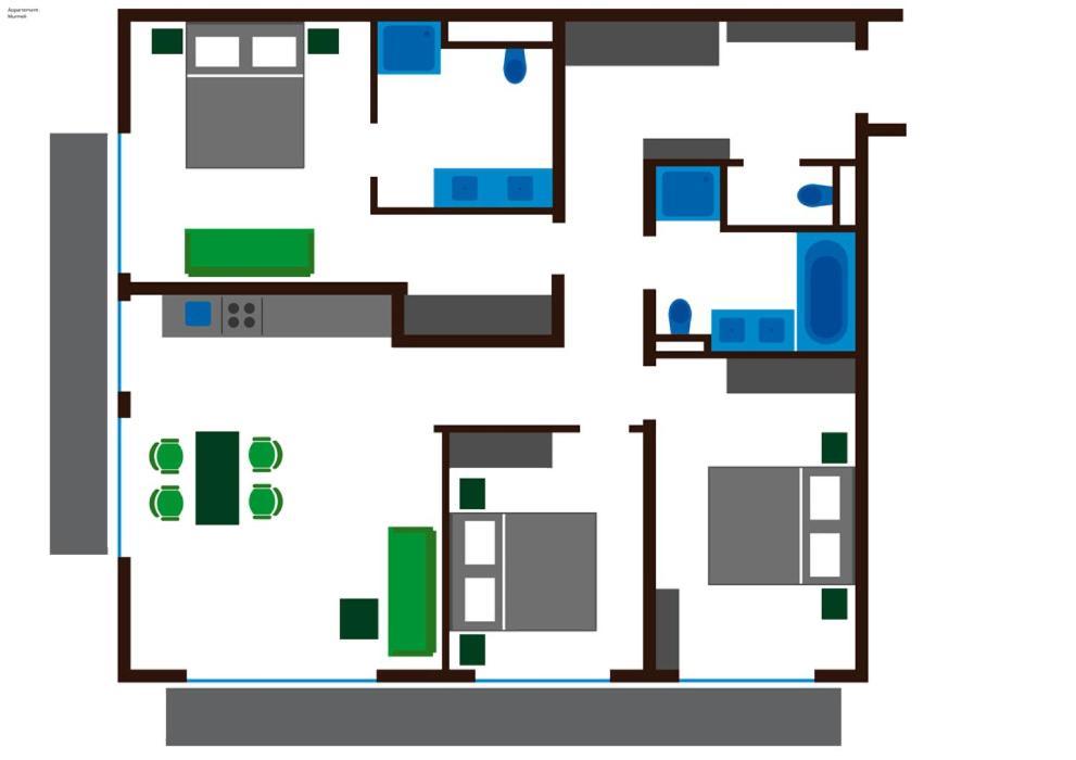 Three-Bedroom Apartment Suite