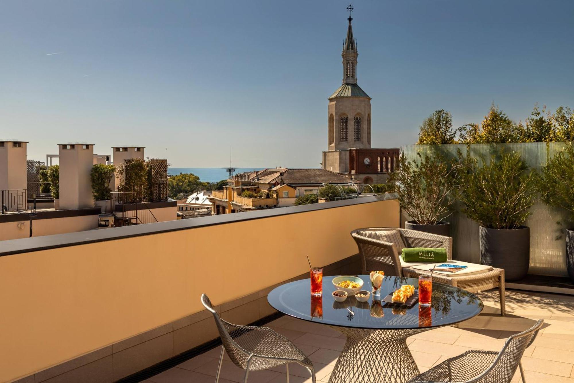 Junior Suite mit Terrasse und Zugang zum Spa
