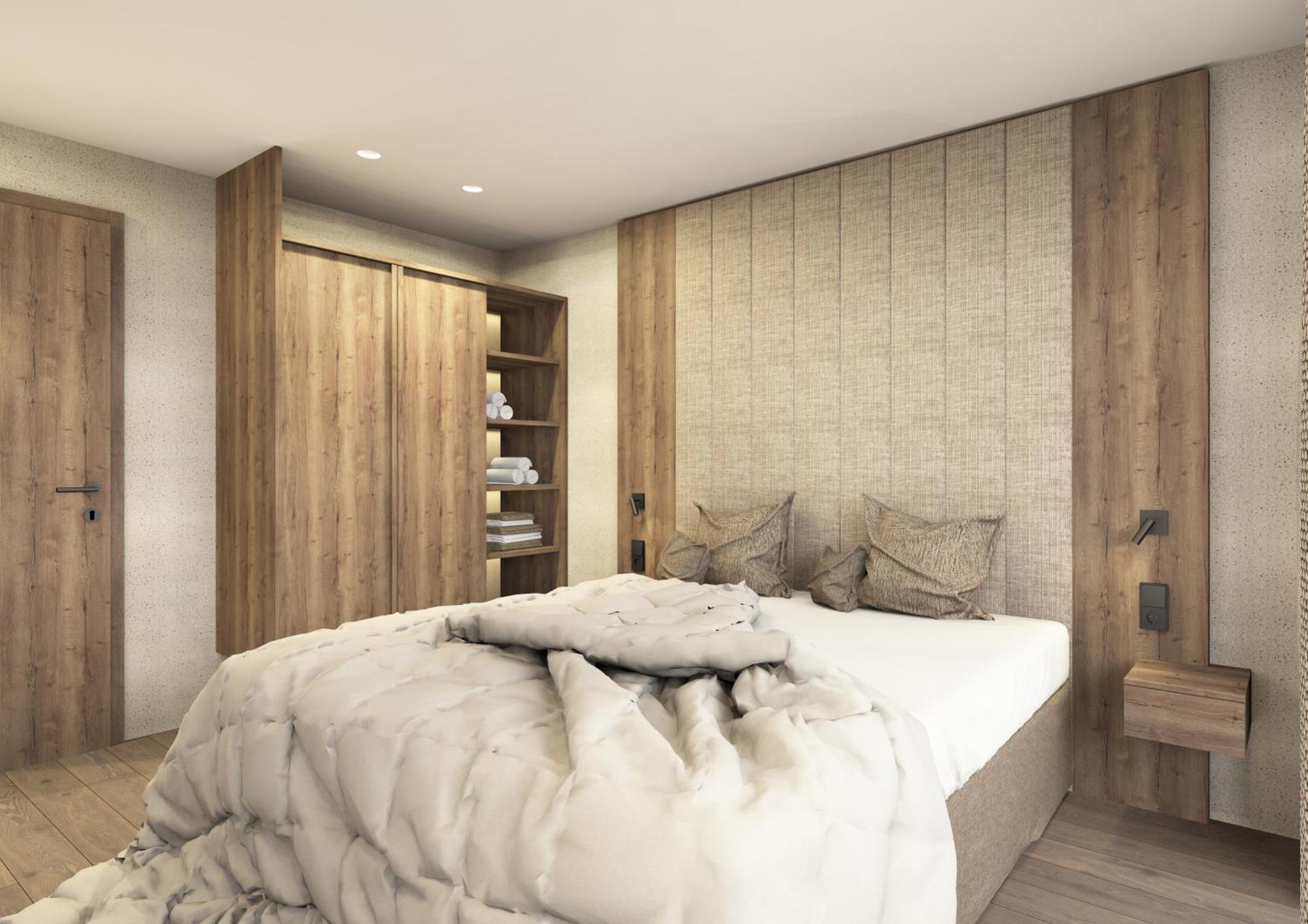 Apartment mit 1 Schlafzimmer und Balkon