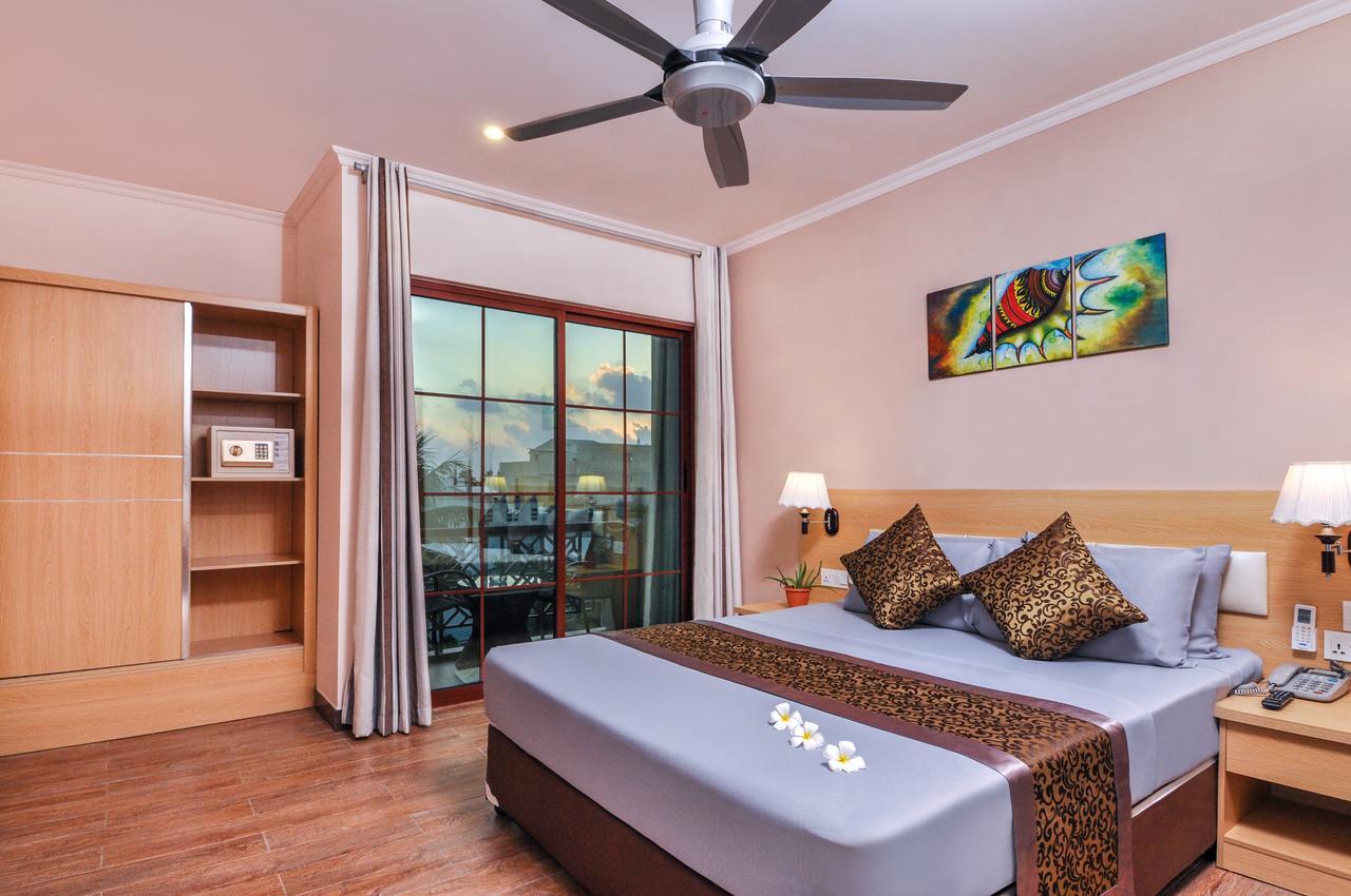 Deluxe Doppelzimmer mit Blick auf die Insel