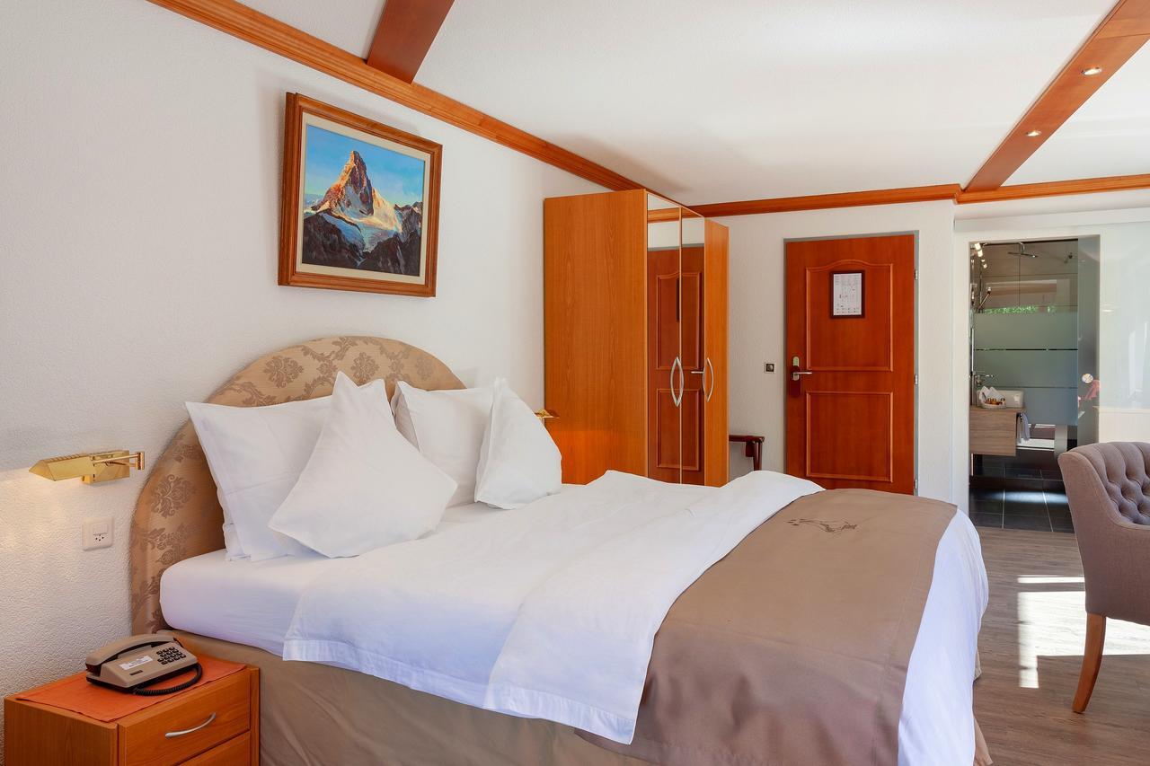 Luxe Tweepersoonskamer Uitzicht op de Matterhorn