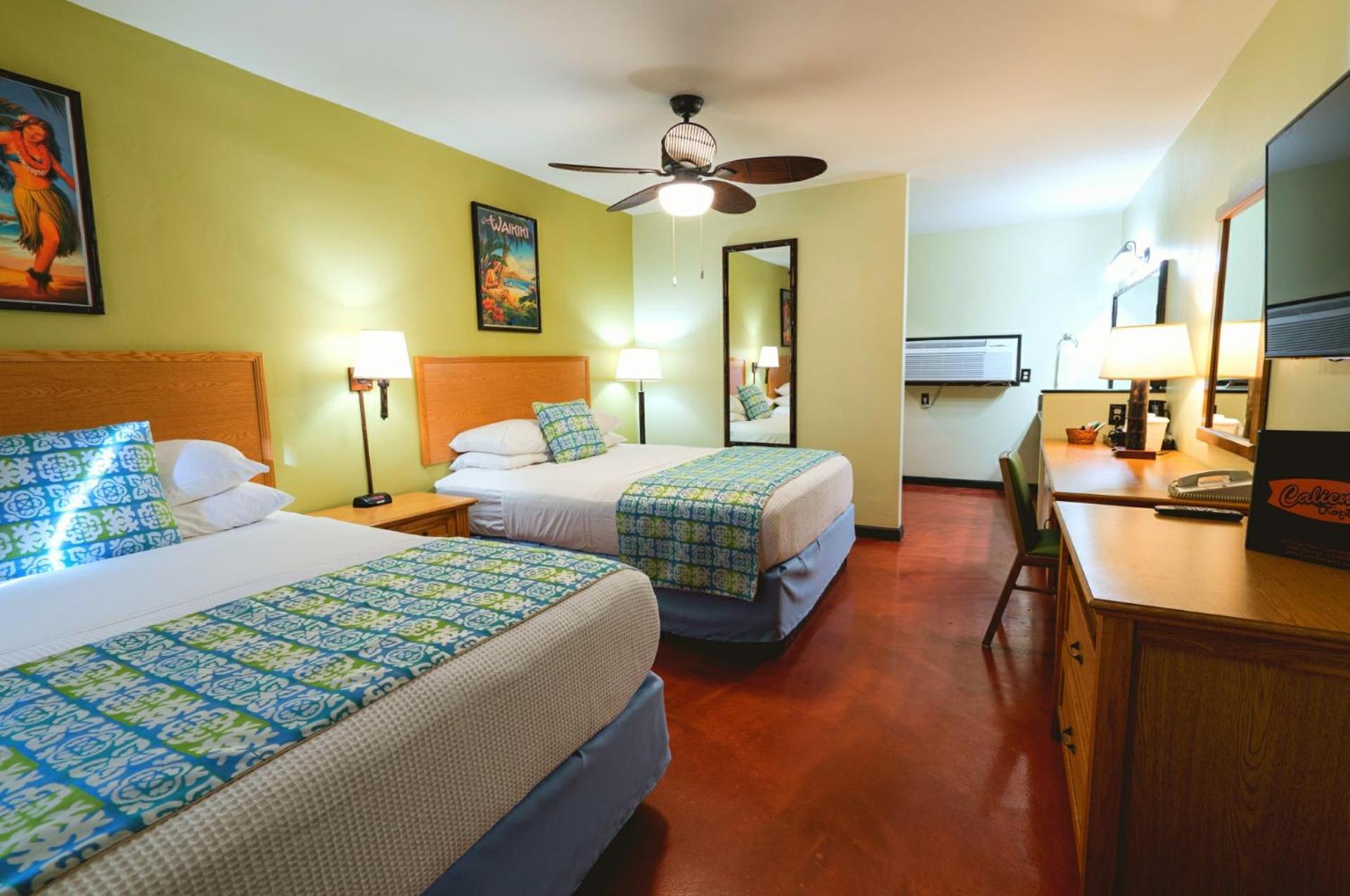 Tahitian Lanai Queen Room Two Queen Beds