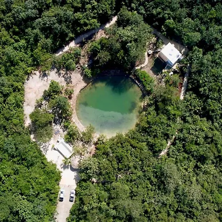 Cenote Escondido Cabanas Y Camping-2