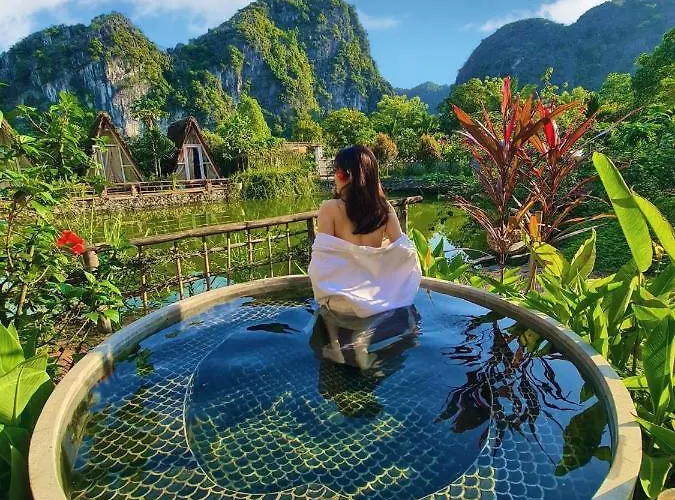 Kid friendly hotel Trang An Lamia Bungalow