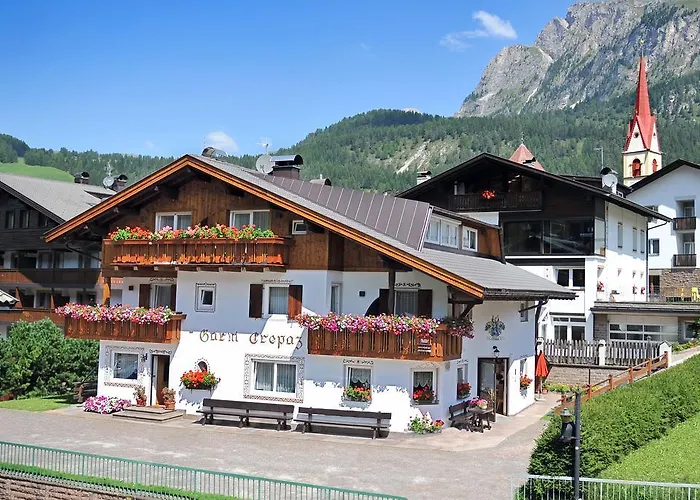 Hotel met uitzicht: Garni Crepaz