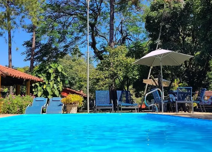 Hotel com parque aquático: Pousada Villa Luna