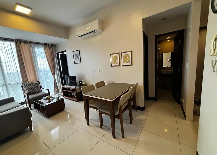 Cebu Cozy Ocean View 1Br,17Th,Pool,Wifi,Mactan