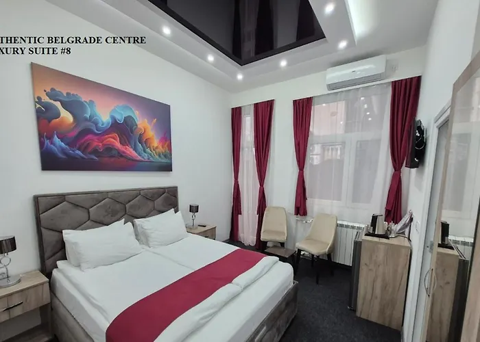 Authentic Belgrade Centre Suites With Patios In Courtyard For Smokers