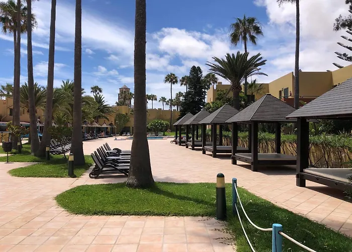 Pets Allowed Hotel Corralejo Atlantic Garden Andrew Apartments Pool Air Conditioning