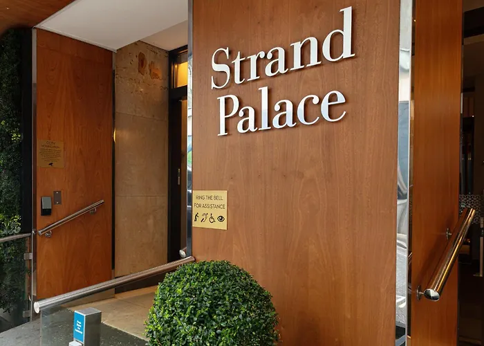 Luxury hotel only: Strand Palace