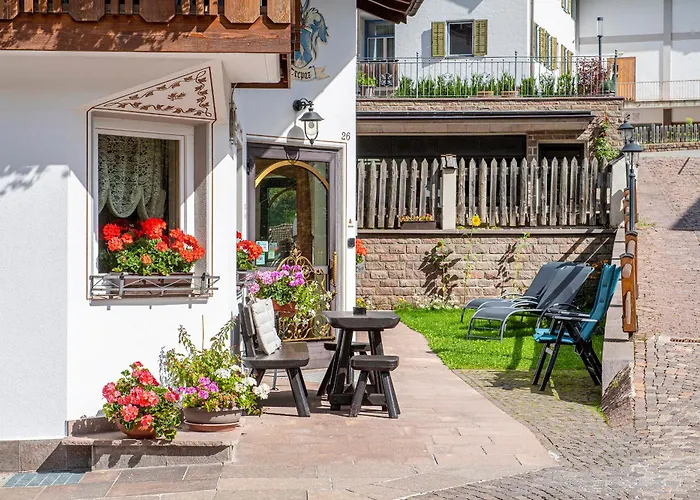 Hotel met uitzicht: Garni Crepaz