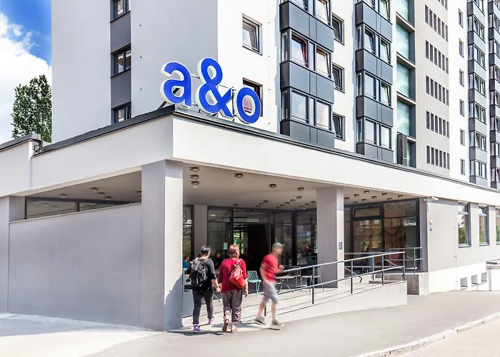 Hotels with a view A&O Prague Rhea