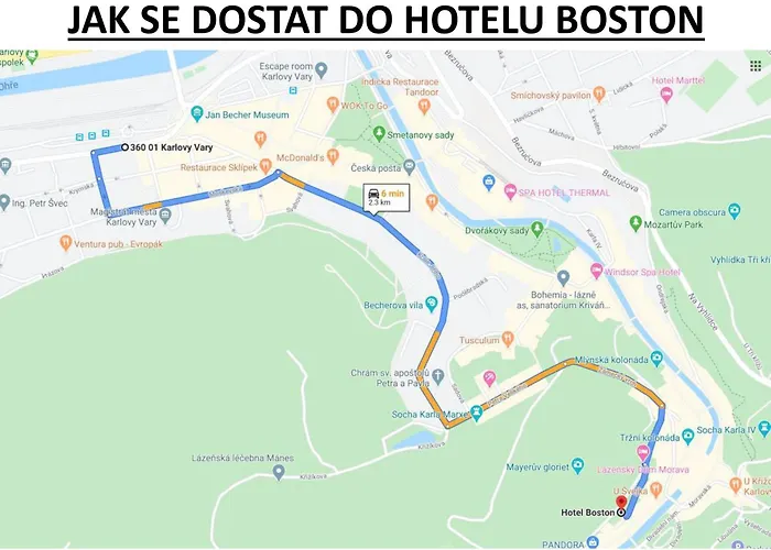 Romantisches Hotel: Hotel Boston