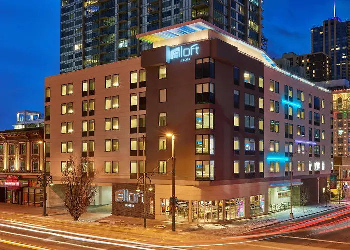 Сity center hotels Aloft Denver Downtown